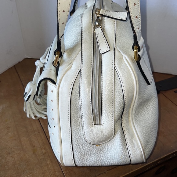 Vintage Sondra Roberts Leather Bowler Bag - Picture 7 of 10